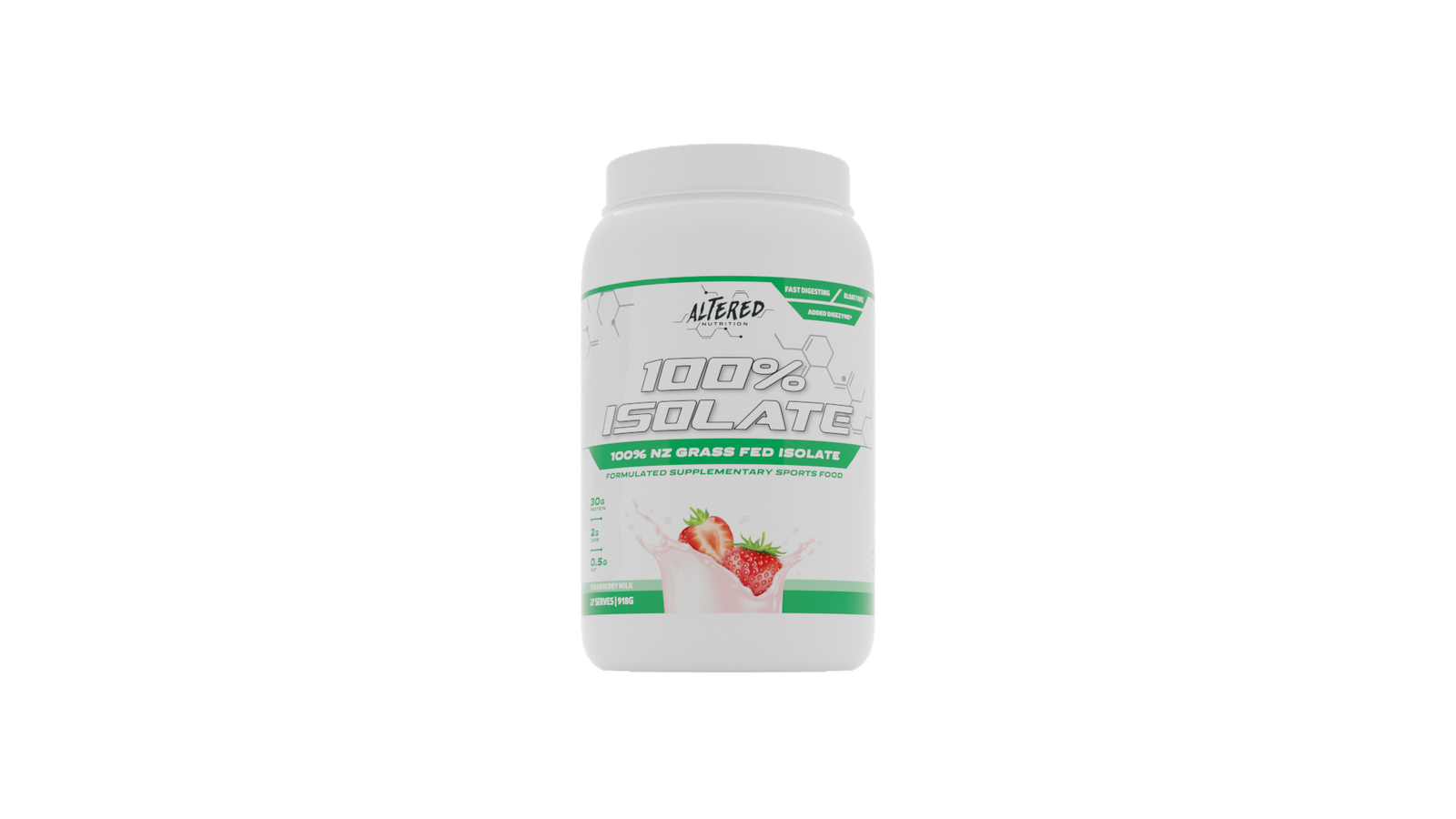 Altered Nutrition 100% Isolate Protein Powder