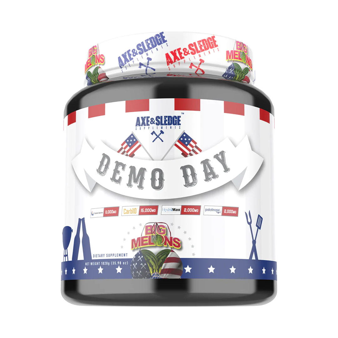 Axe and Sledge Demo Day Carb Powder Big Melons