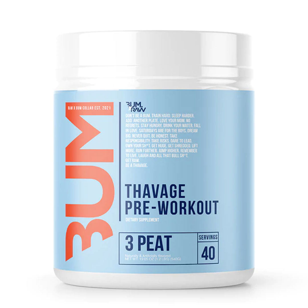 CBum Thavage Pre Workout 3 Peat Australia
