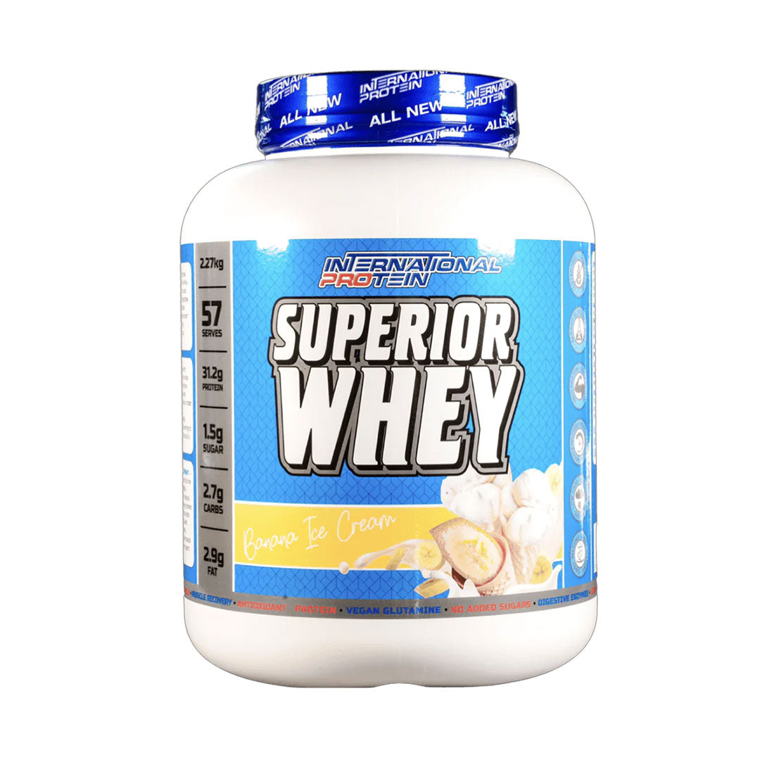 International Protein Superior Whey Banana Ice Cream 2kg