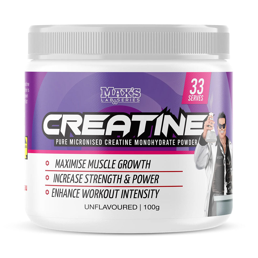 Maxs lab series creatine monohydrate 100g