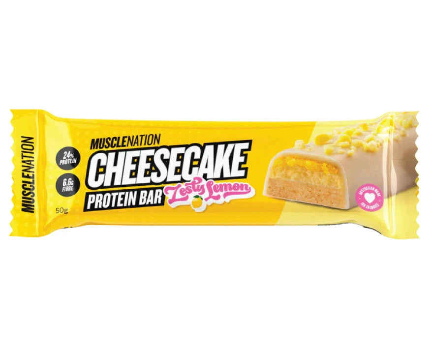 Muscle Nation Cheesecake Protein Bar