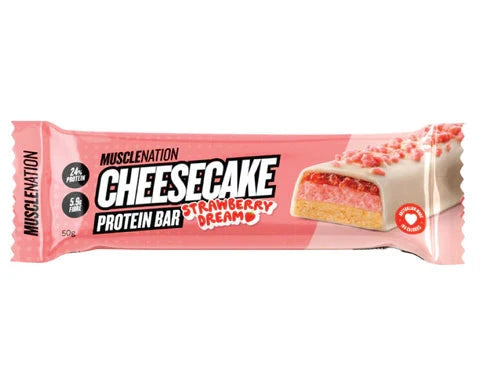 Muscle Nation Cheesecake Protein Bar