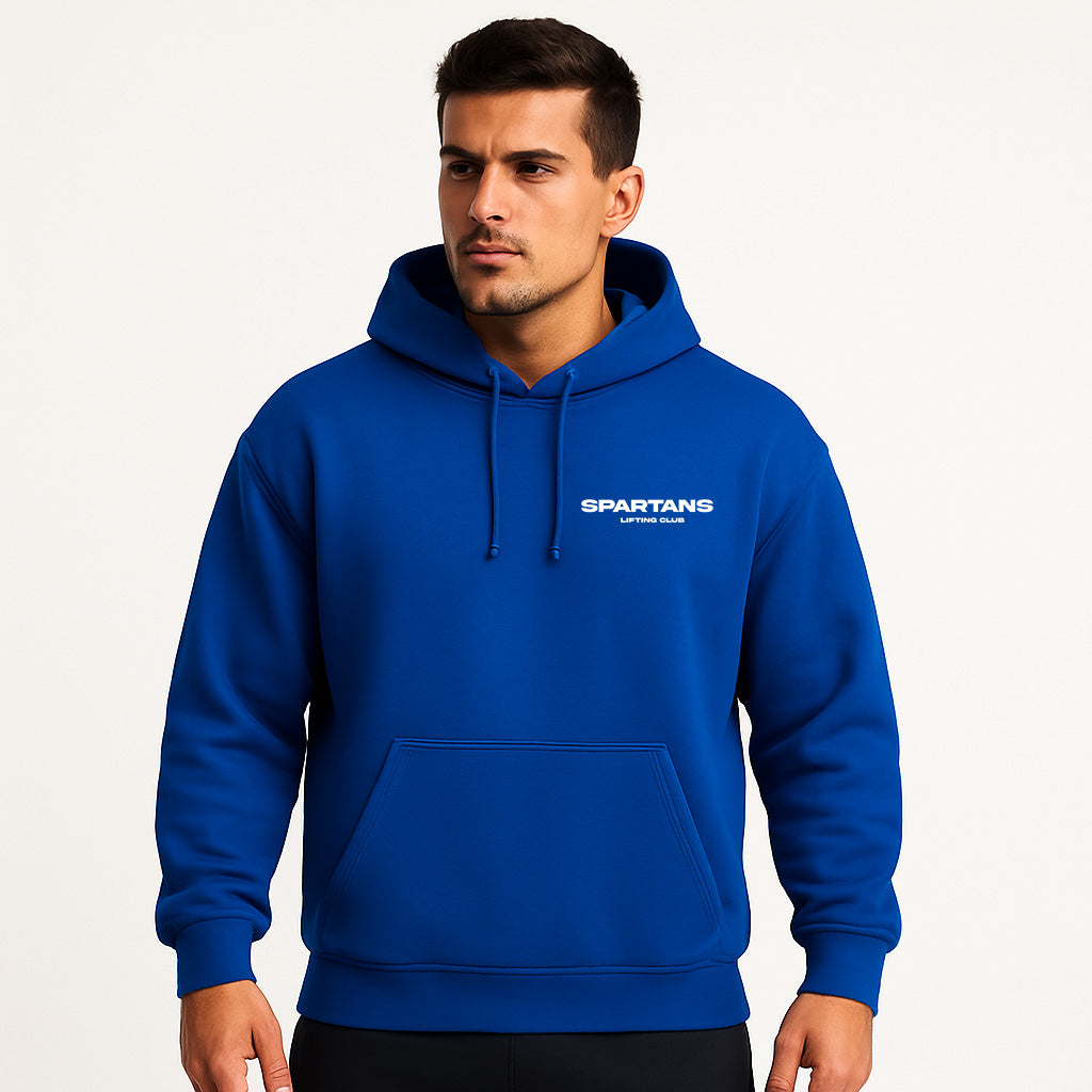 Oversized Hoodie SLC Blue Front