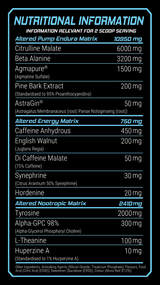 Altered State High-Stim Pre Workout