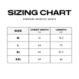 Spartans Power Shirt Sizing Chart