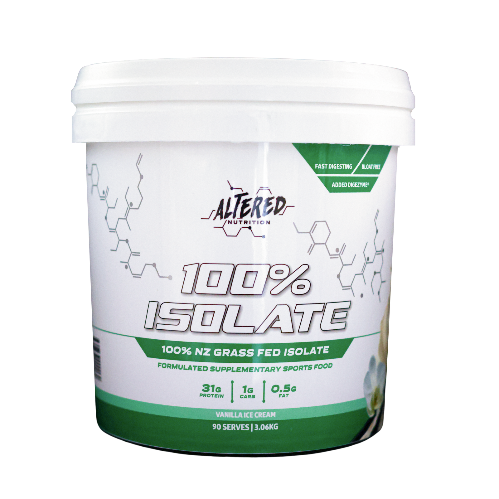 Altered Nutrition 100% Isolate Protein Powder