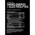 ON Amino Energy RTD - Ingredients
