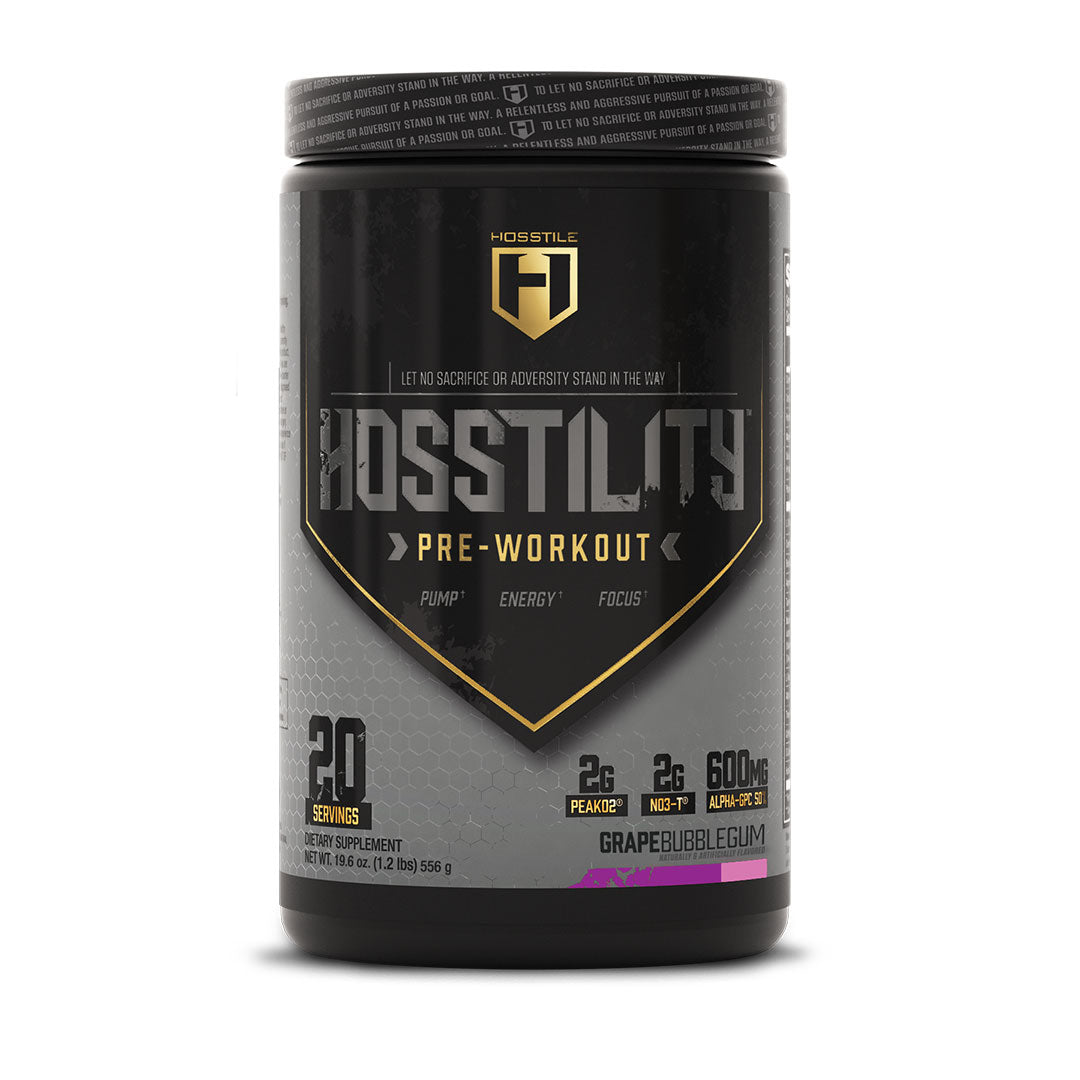Hosstile Supplements Hosstility Grape Bubblegum Australia