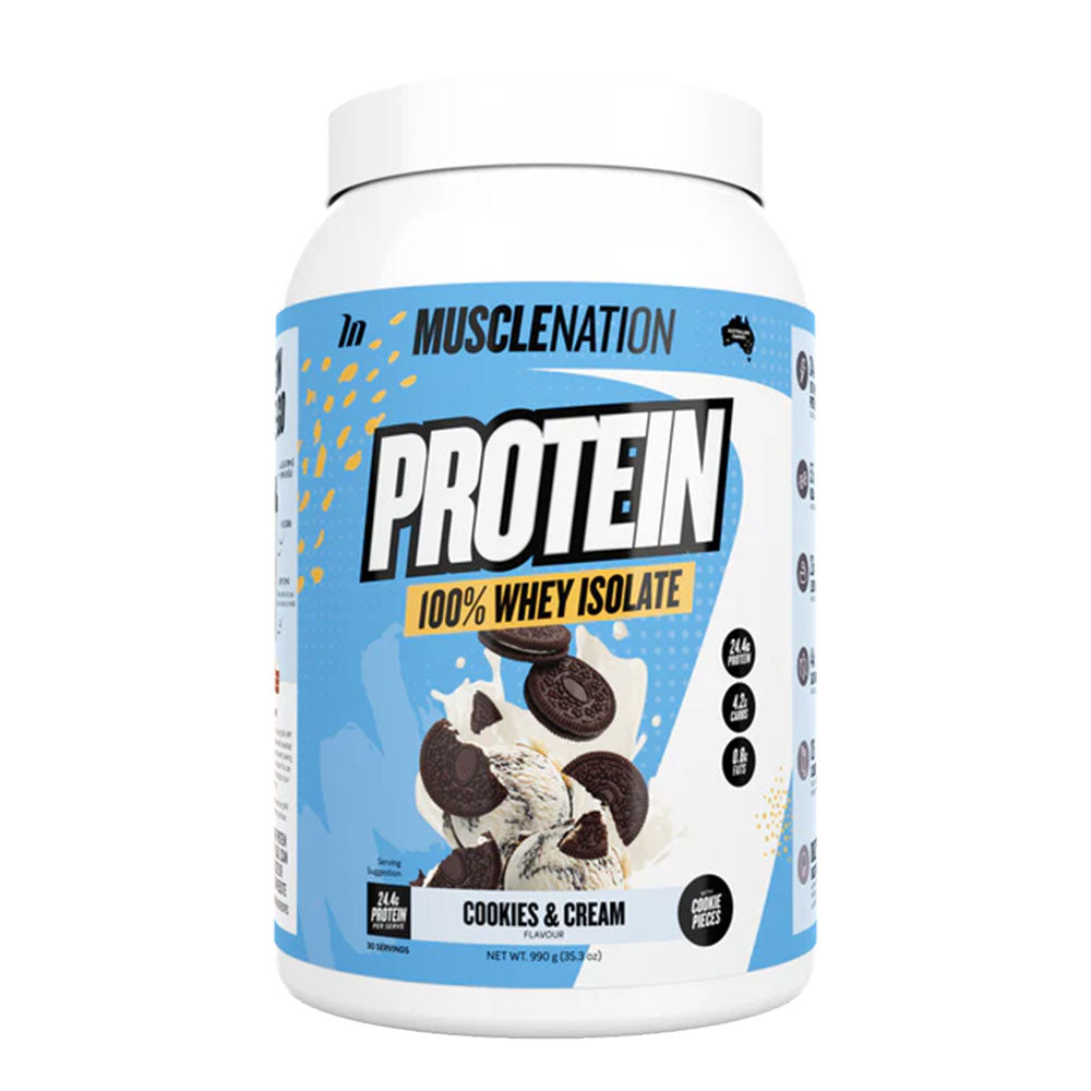 musclenation protein cookies & cream
