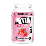musclenation protein strawberry milkshake