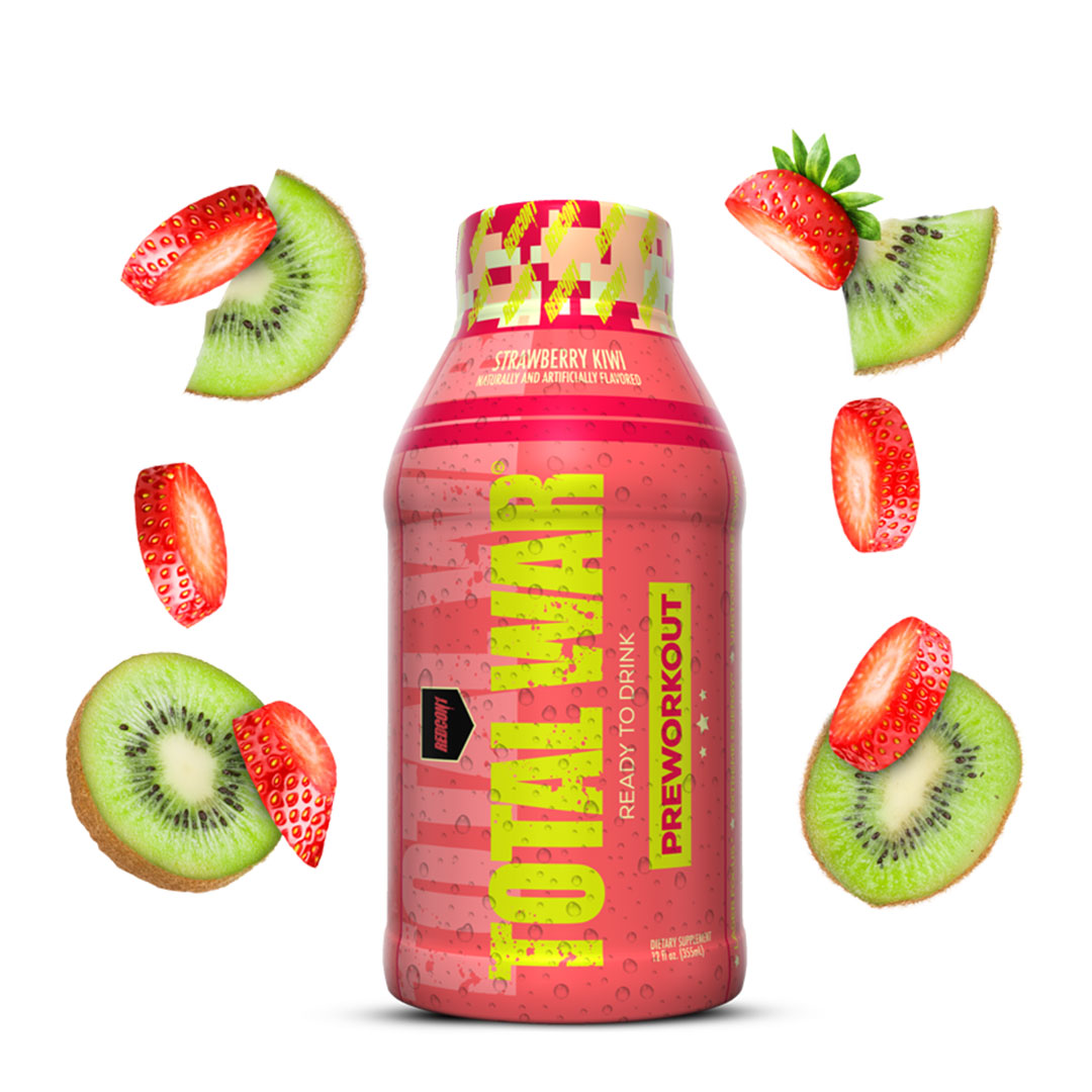 Redcon1 Total War RTD Strawberry Kiwi