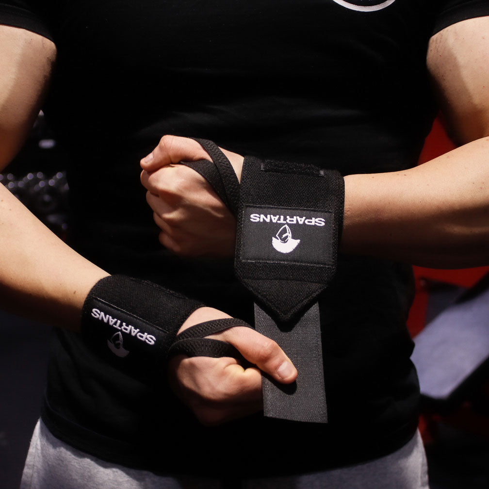 Spartans Elite Wrist Wraps Black