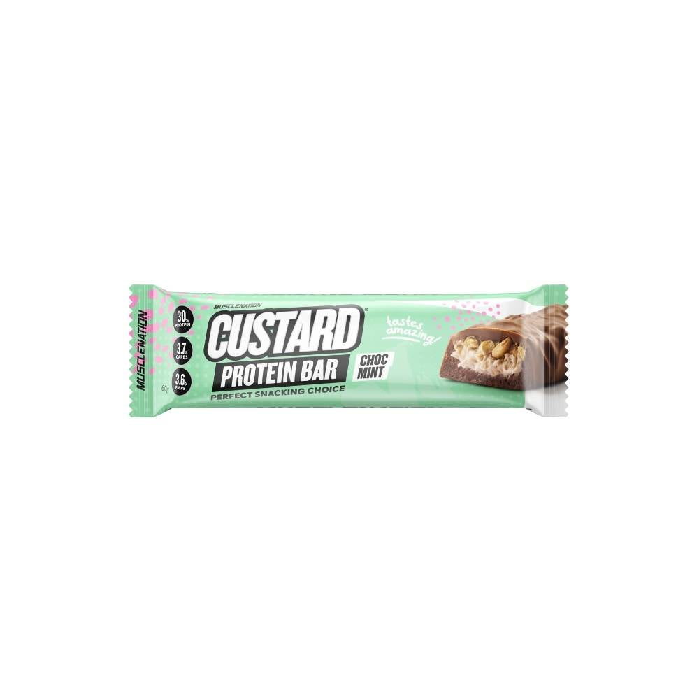 Muscle Nation Custard Protein bar - Spartansuppz