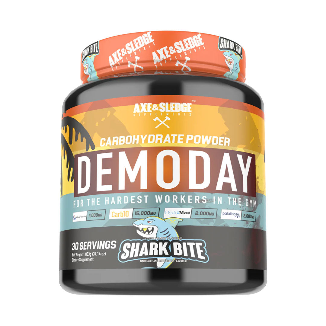 Axe and Sledge Demo Day Carb Powder Shark Bite
