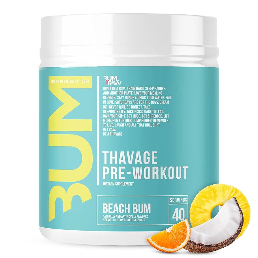 CBum Thavage Pre Workout