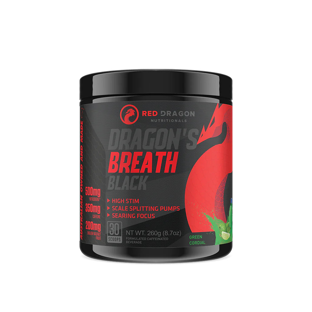 Red Dragons Breath Black Pre Workout
