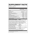 EHP Labs Oxyshred Non stim Nutritional Information
