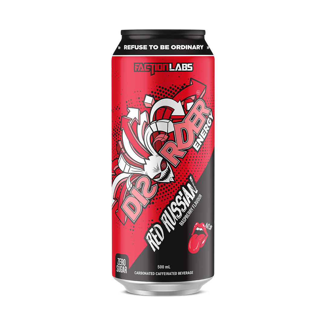 Faction Labs Disorder Energy Red Russian