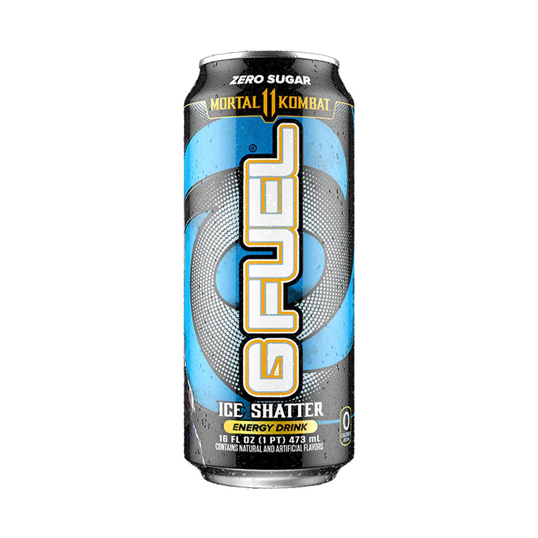 Gfuel Cans Single - 473Ml / Mortal Kombat Ice Shatter Energy Drinks