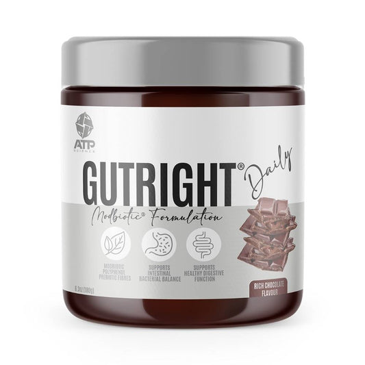 Gutright Daily By Atp Science 150 Grams / Rich Chocolate Gut & Digestion
