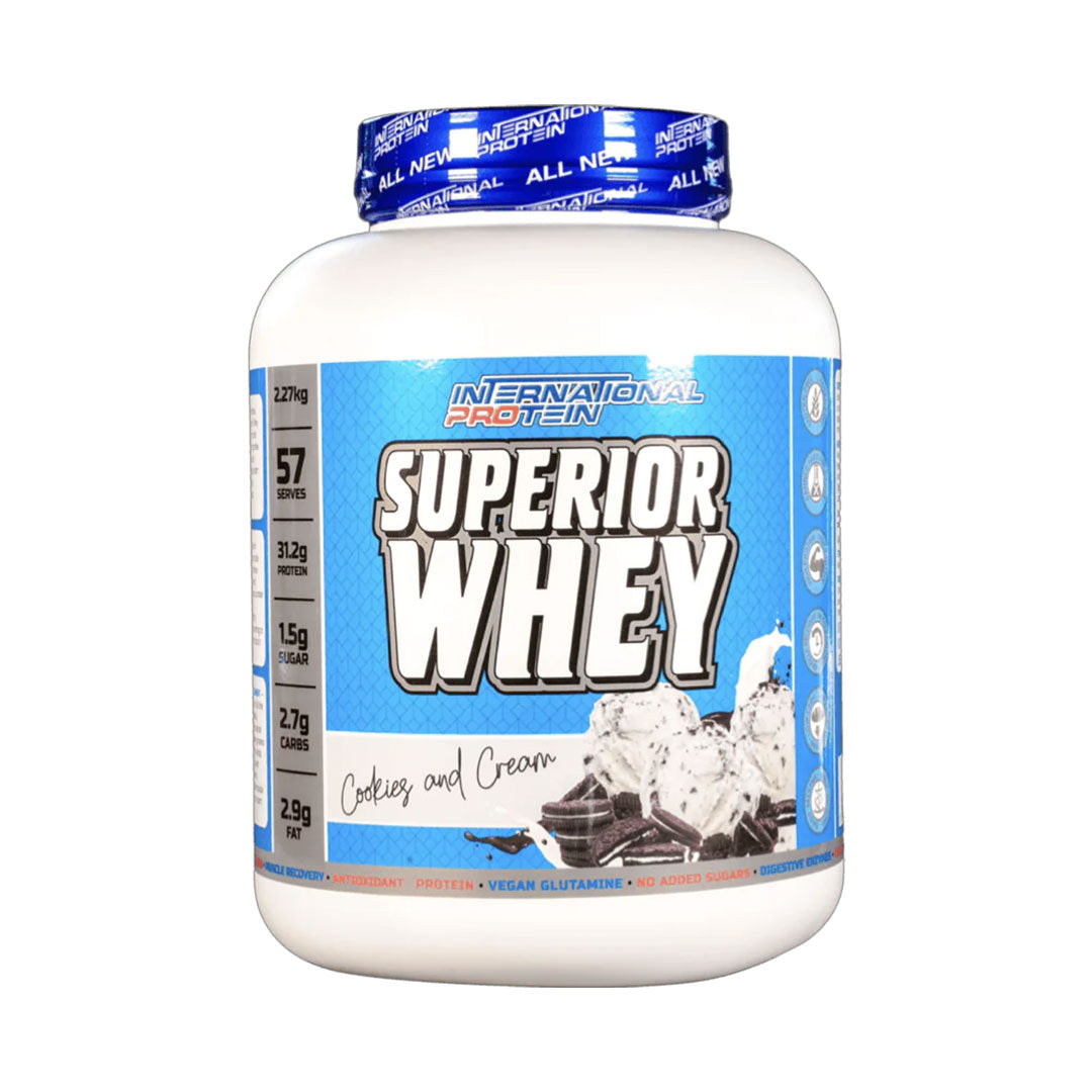 International Protein Superior Whey Cookies and Cream 2kg