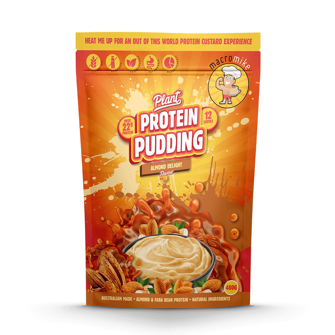 Macro Mike Plant Protein Pudding - Almond Delight