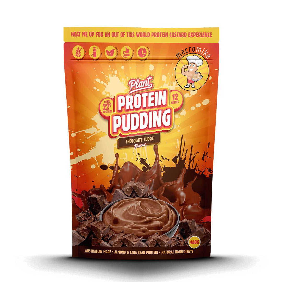 Macro Mike Plant Protein Pudding - Chocolate Fudge