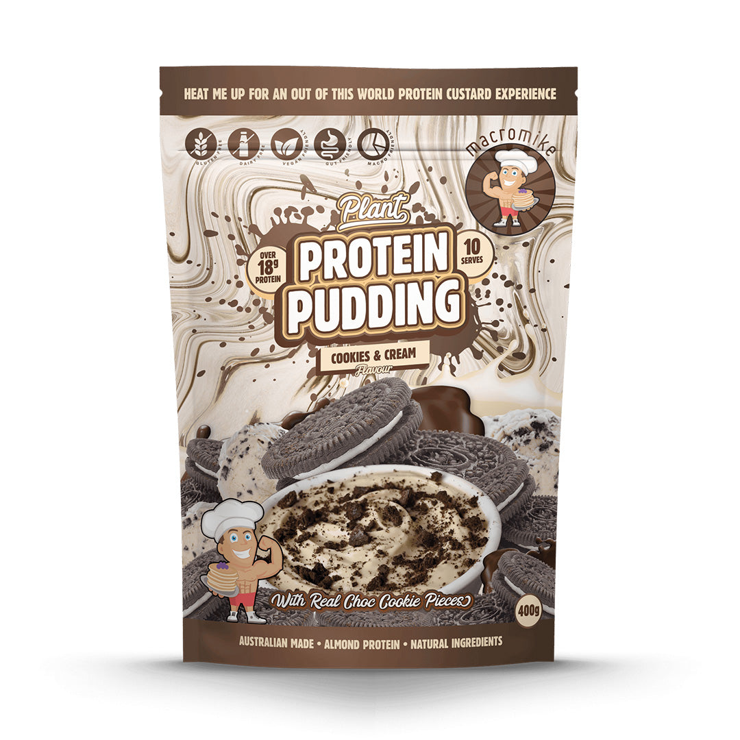 Macro Mike Plant Protein Pudding Cookies & Cream