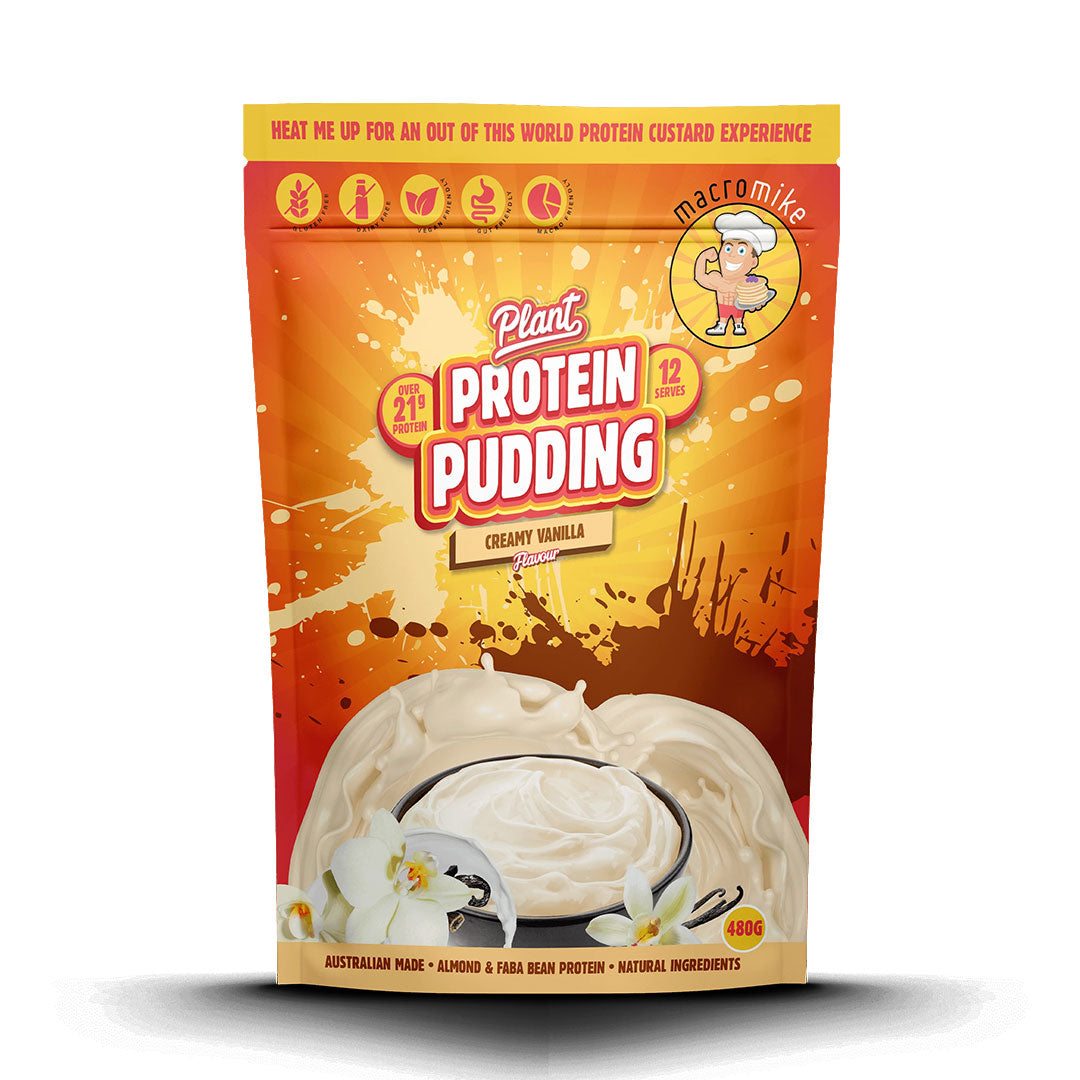 Macro Mike Plant Protein Pudding - Creamy Vanilla