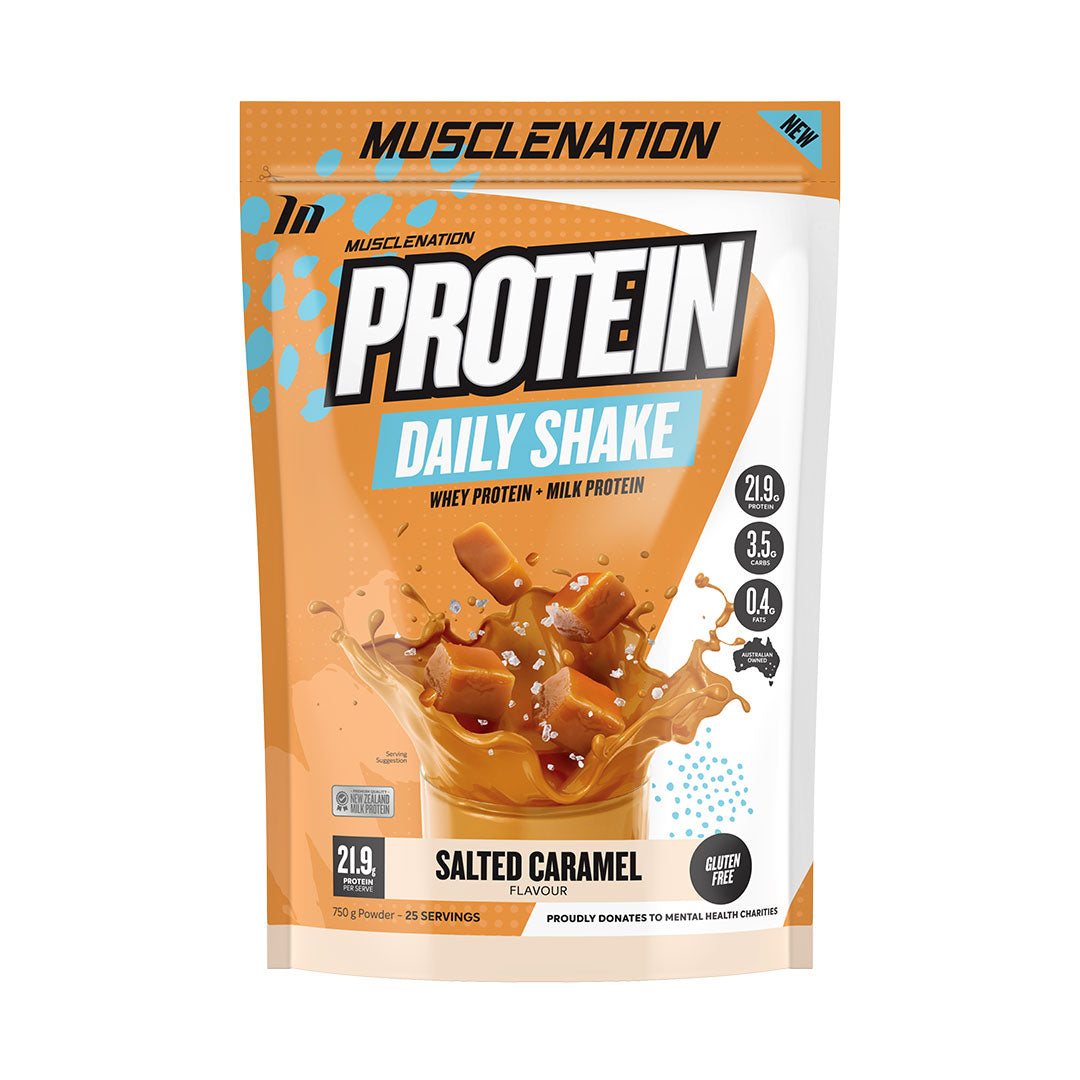 Muscle Nation Protein Daily Shake Salted Caramel