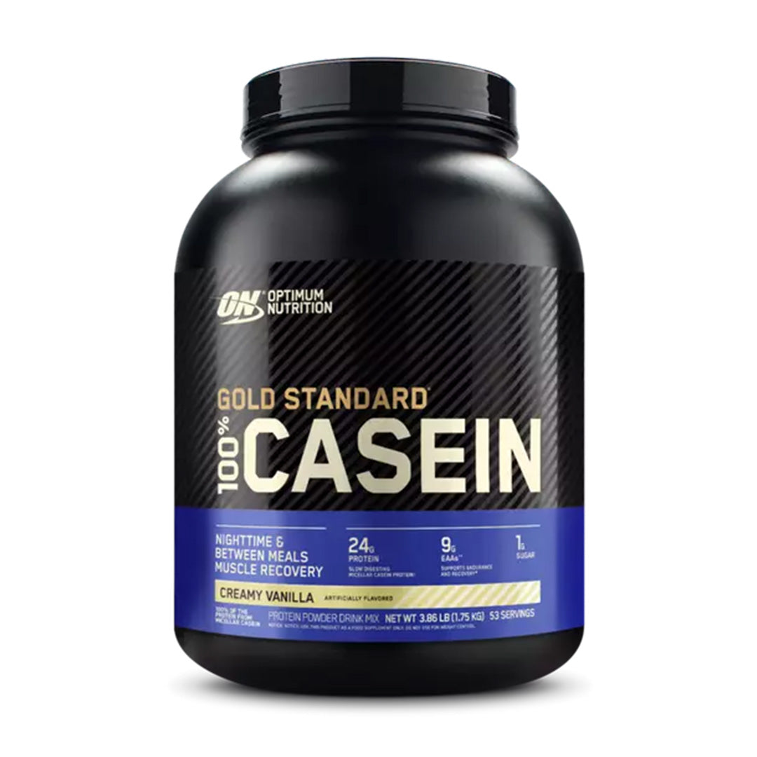 Gold Standard 100% Casein Optimum Nutrition Creamy Vanilla 1.8kg