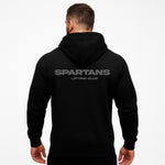 Oversized Hoodie SLC Black Grey Back