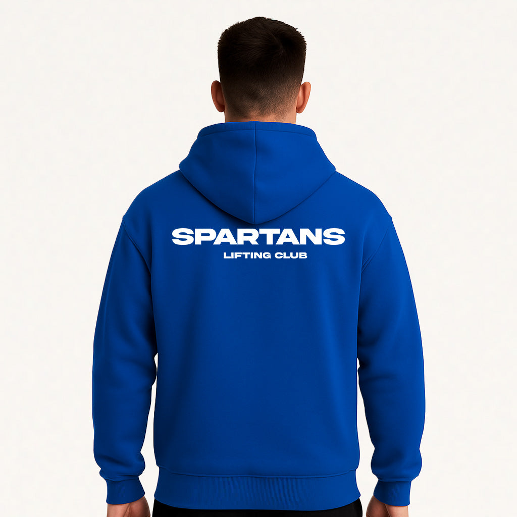 Oversized Hoodie SLC Blue Back
