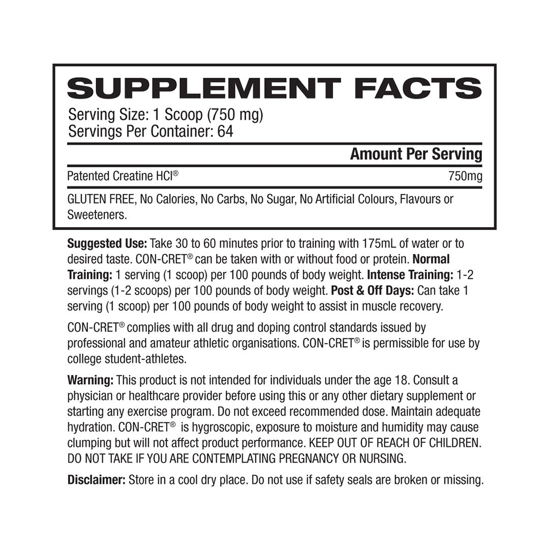 Promera Sports Con-Cret Creatine