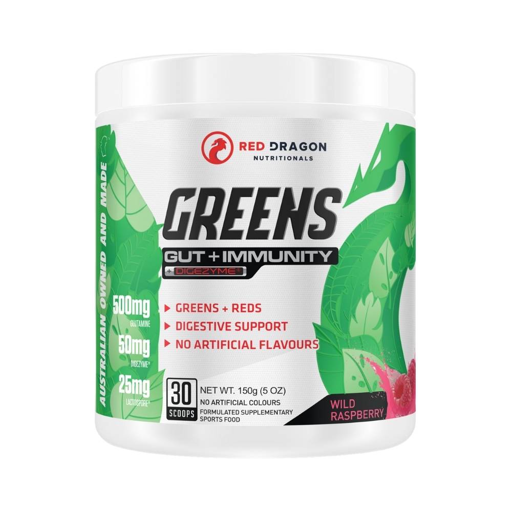 Red Dragon Greens Gut + Immunity - Spartansuppz