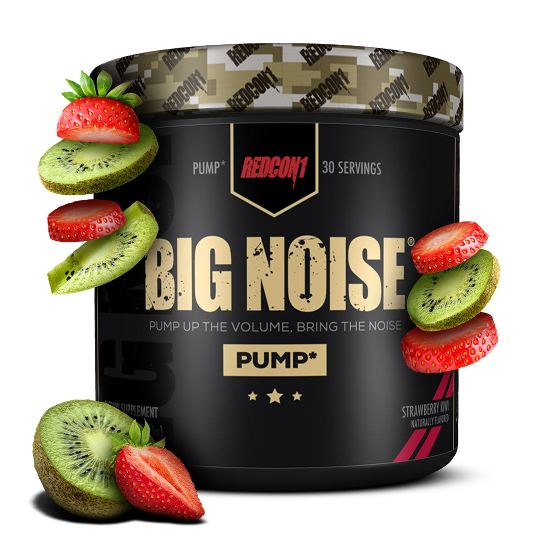 Redcon1 Big Noise Pre-Workout 30 Serves / Strawberry Kiwi Pre Workout - Pump Non Stim