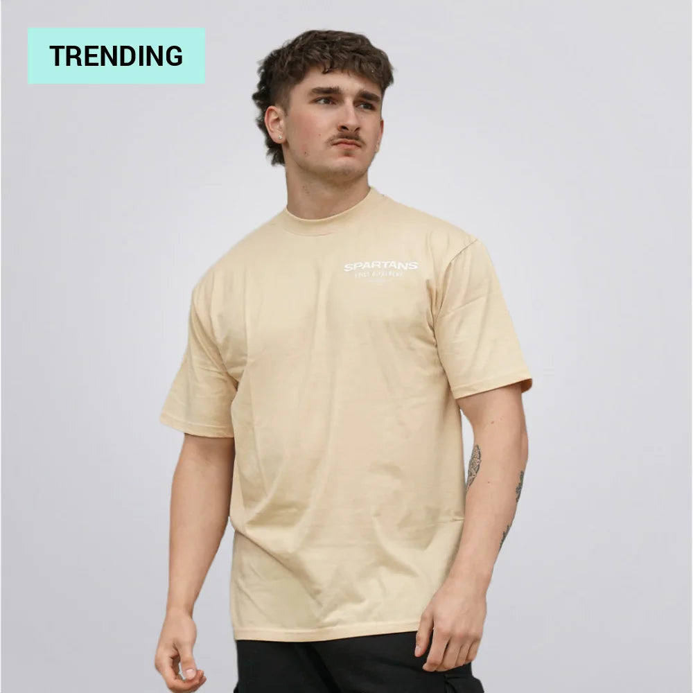 Essentials Oversize Shirt 1 #colour_sand