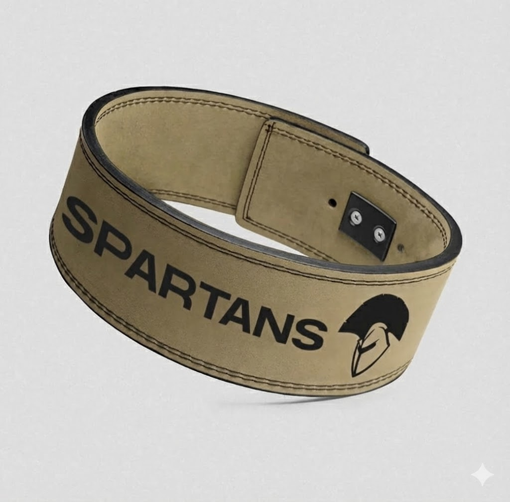 Spartans Elite Lifting Belt Khaki Colour 10mm 