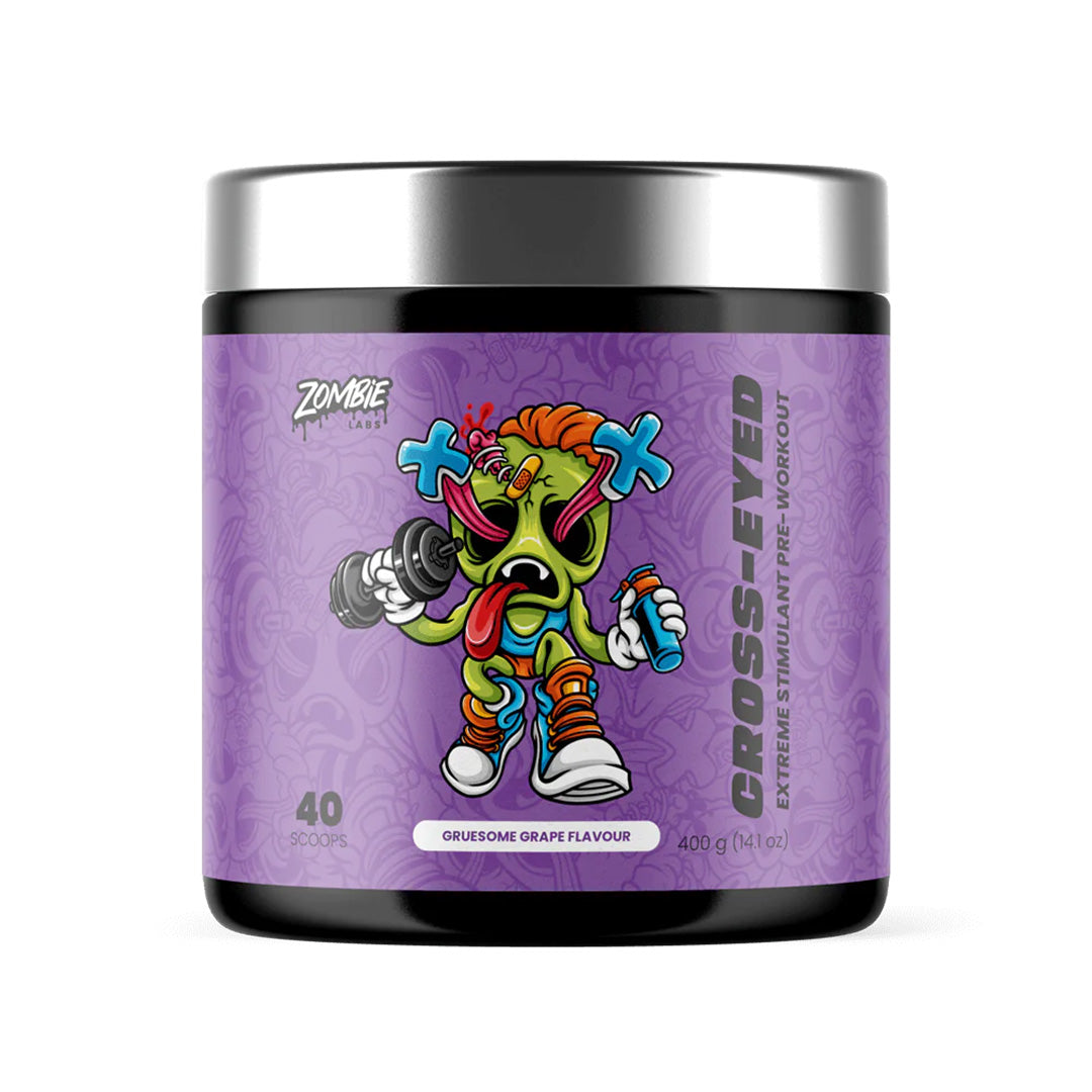 Zombie Labs Cross Eyed Pre Workout Gruesome Grape