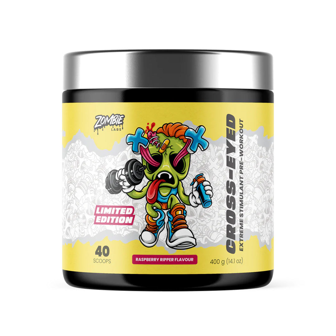 Zombie Labs Cross Eyed Pre Workout Raspberry Ripper