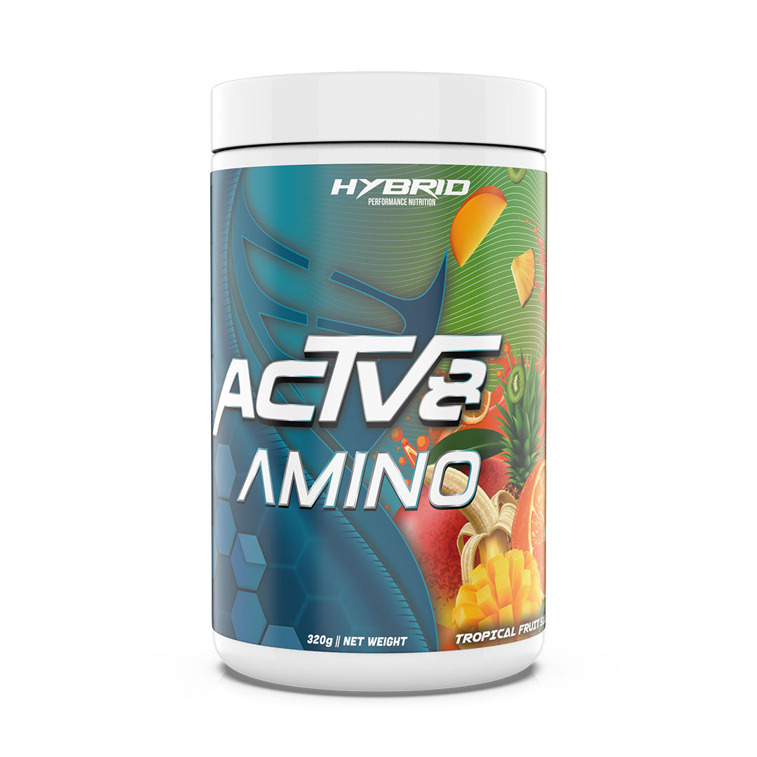 Hybrid Nutrition Actv8 Amino 40 Serves / Tropical Fruit Salad Acid - Bcaa Eaa