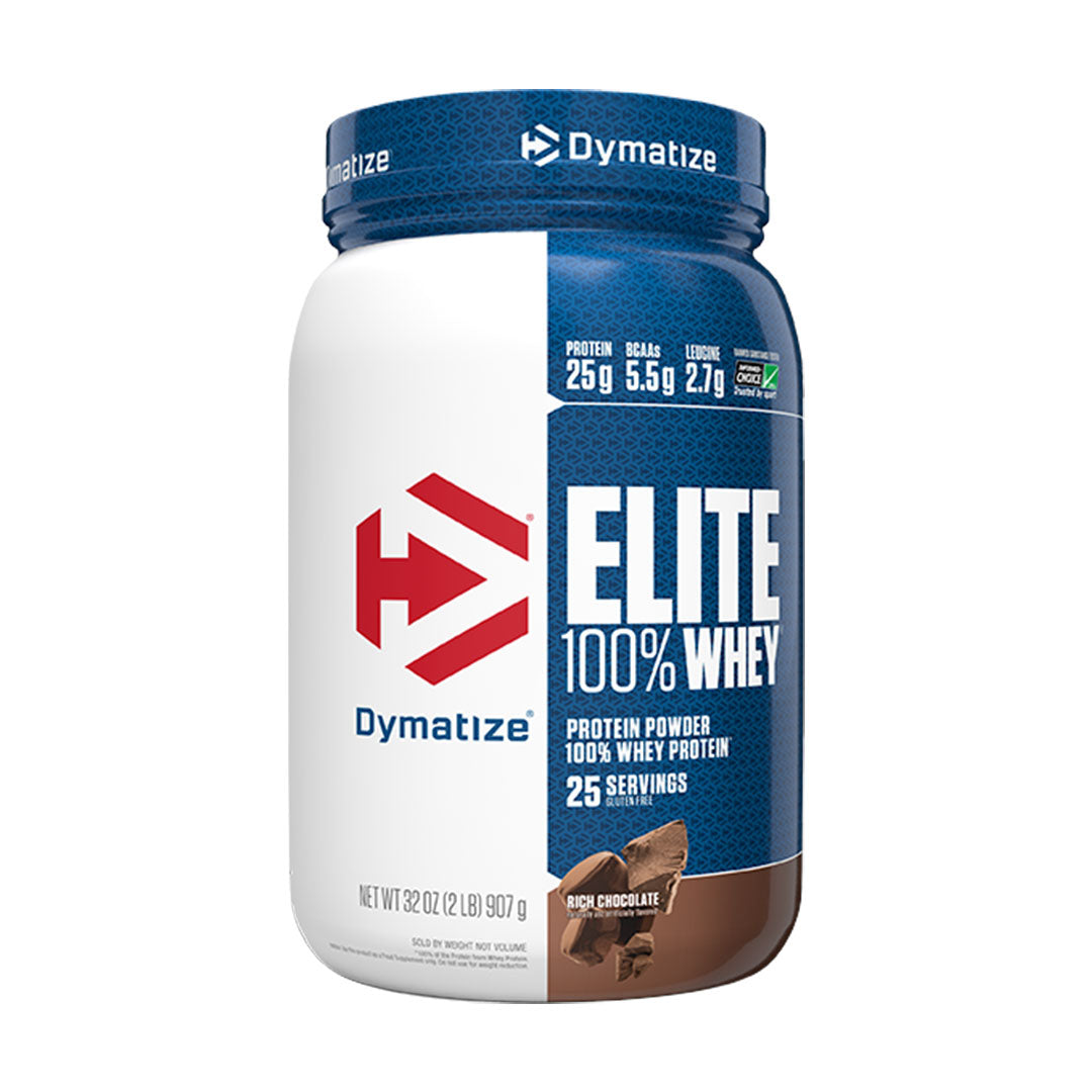 Dymatize Elite 100% Whey Protein Powder 907G / Rich Chocolate - Blends