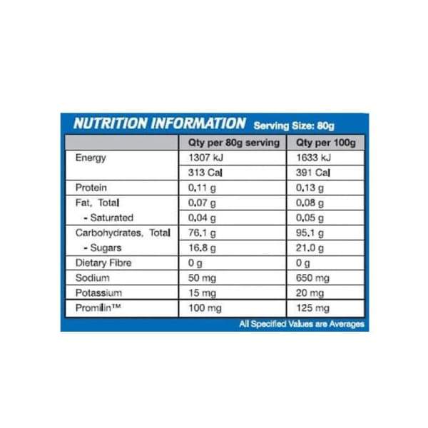 International Protein Extreme Carbs Nutrition Info