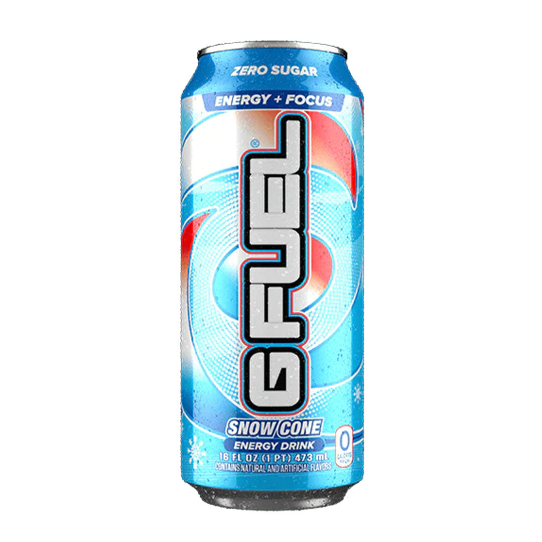 Gfuel Cans Single - 473Ml / Snow Cone Energy Drinks