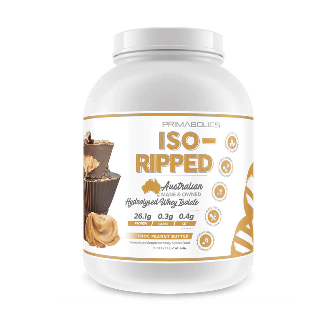 Primabolics Iso Ripped Wpi 55 Serves / Choc Peanut Butter Protein Powder -