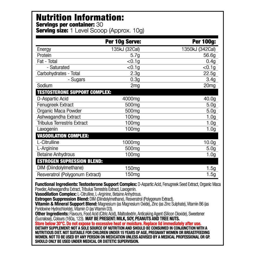 The Gear Juiced by Maxs Nutrition Info