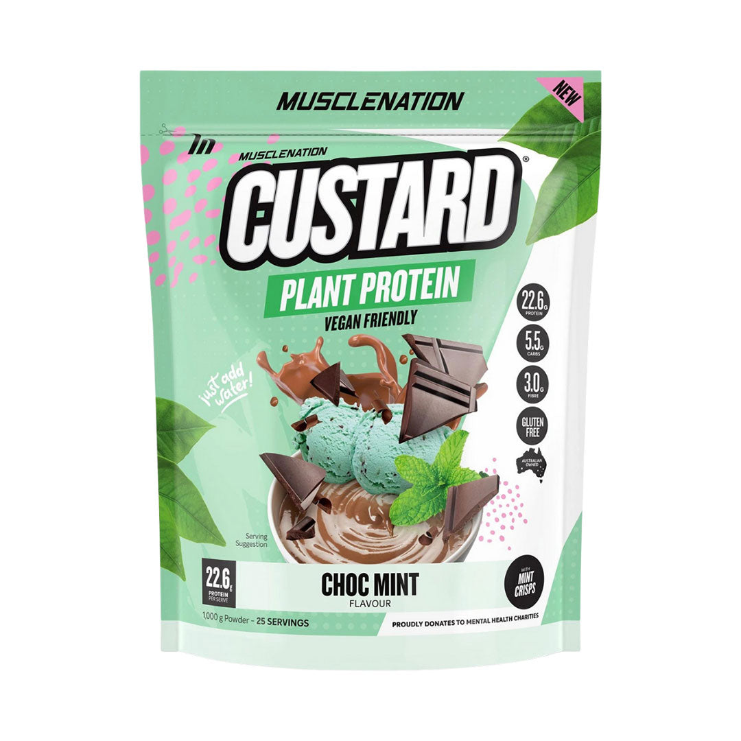 Muscle Nation Custard Plant Protein Choc Mint
