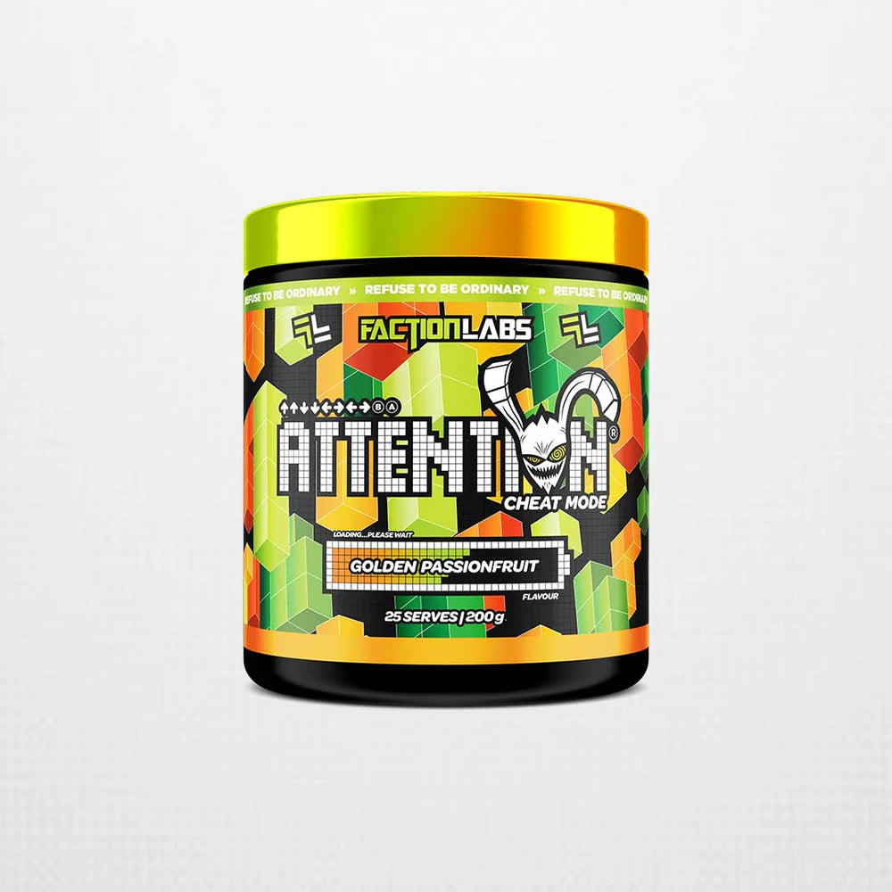 Attention Cheat Mode Nootropic  Golden Passionfruit