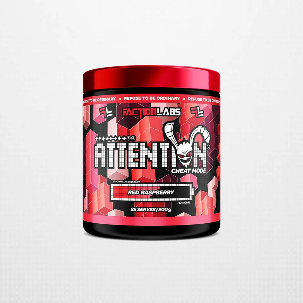 Attention Cheat Mode Nootropic Red Raspberry
